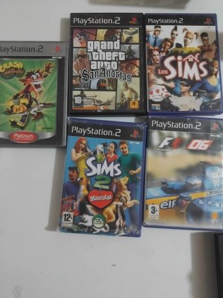 Consola PlayStation 2 Negra