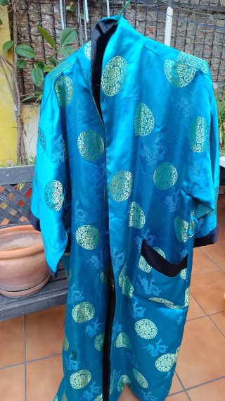 2 Batas Chinas Seda Reversibles