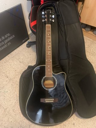 Guitarra Electroacústica Harley Benton HBD-120CE