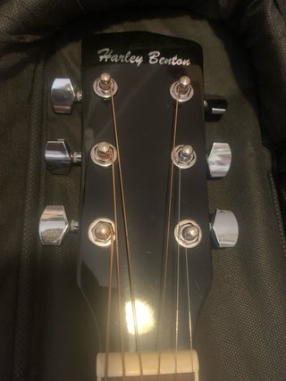 Guitarra Electroacústica Harley Benton HBD-120CE