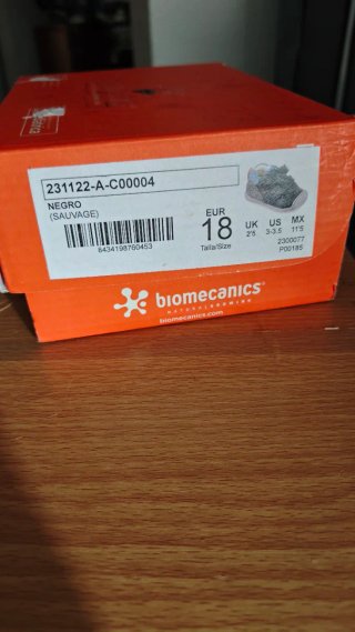 Zapatillas Biomecanics Bebé Talla 18