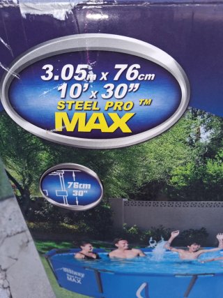 Piscina bestway con escalera y depuradora
