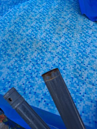 Piscina bestway con escalera y depuradora