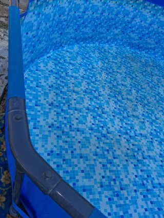 Piscina bestway con escalera y depuradora