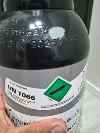 Botella Nitrógeno 8L + Manóreductor