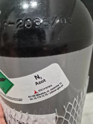 Botella Nitrógeno 8L + Manóreductor