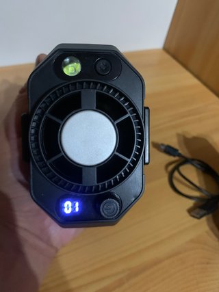 Ventilador de refrigeración portátil