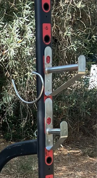Soporte / Rack para Barra de Pesas Domyos 500