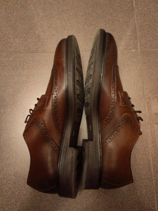 Zapatos Emidio Tucci Cuero Marrón Talla 44. Nuevos