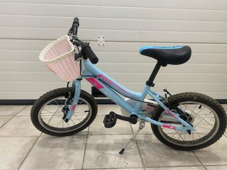 Bici infantil con cesta y pata de cabra