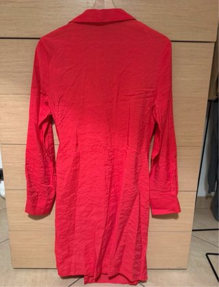 Vestito rosso Primark a portafoglio taglia 44