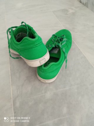 Zapatillas DC Verdes Talla 42