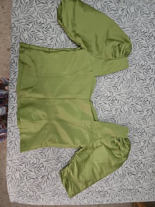 Blusa fiesta Javier Simorra verde