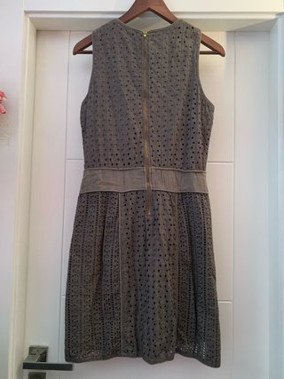 Vestido Yerse verde S 100% algodón