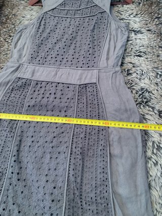 Vestido Yerse verde S 100% algodón