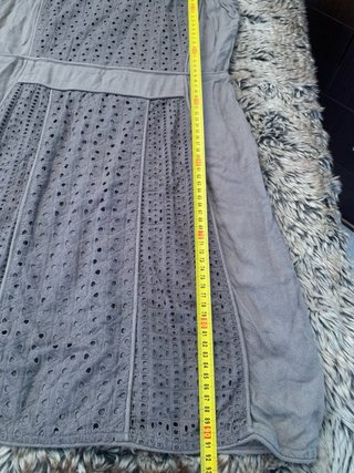 Vestido Yerse verde S 100% algodón