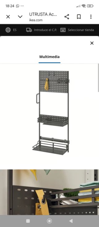 Armario Escobero Metod IKEA Nuevo