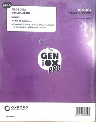 Filosofía 1º Bachillerato. Libro del estudiante...