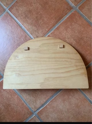Perchero infantil tren madera
