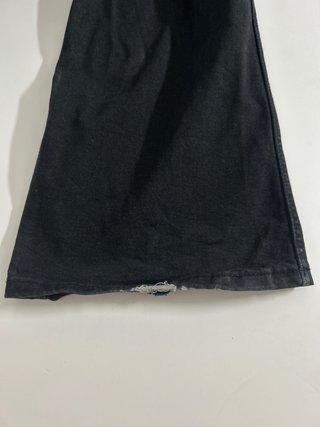 Pantalones campana negros