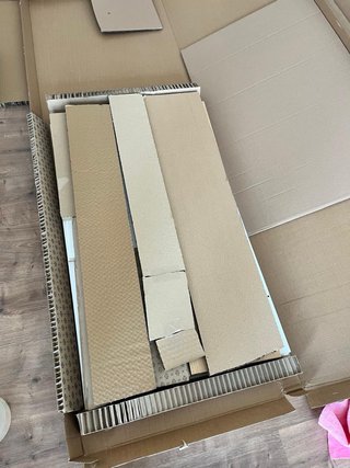 Cajones para cama chapa roble tinte blanco