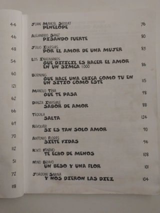 40 Éxitos del Pop Español - Partituras
