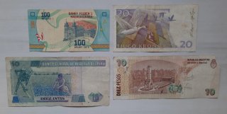 Lote 12 billetes variados