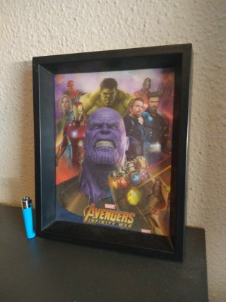 Cuadro 3D Vengadores Infinity War
