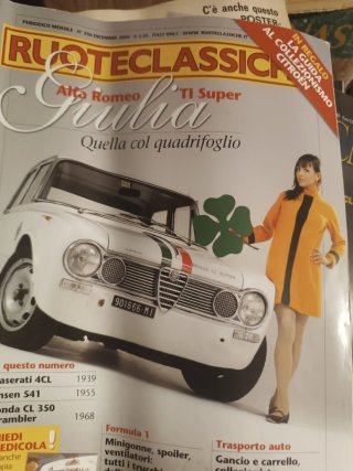 Riviste Ruoteclassiche auto d'epoca  1 euro cad.