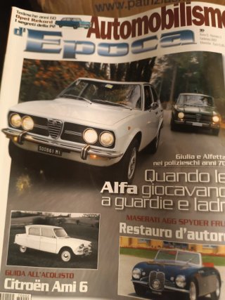 Riviste Ruoteclassiche auto d'epoca  1 euro cad.