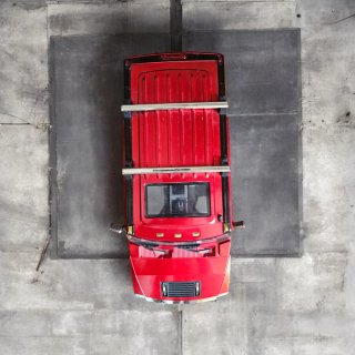 Coche de Juguete Hummer H2 Rojo