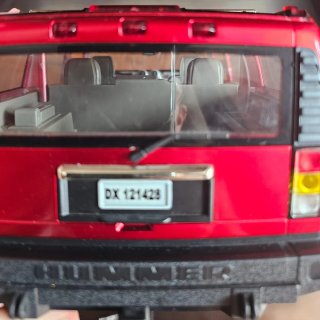 Coche de Juguete Hummer H2 Rojo