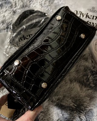 Vivienne Westwood Borsa Archive Chain Nera