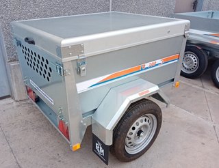 Remolque para perros