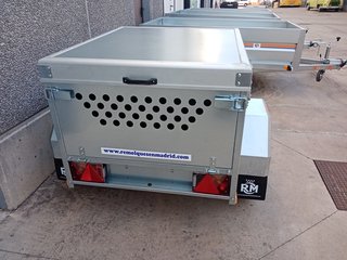 Remolque para perros