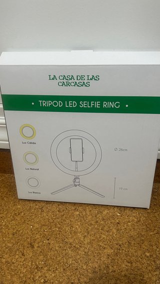 Trípode LED Ring Light LA CASA DE LAS CARCASAS