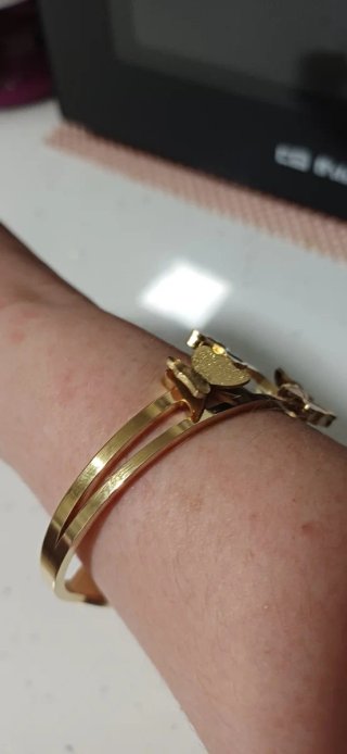 Pulsera Acero Inoxidable Mariposas