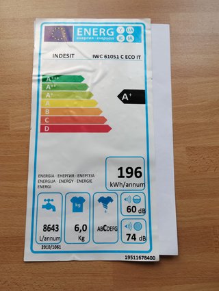 Lavatrice Indesit