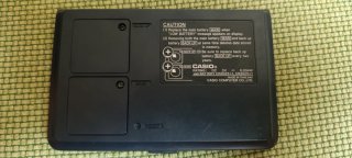 Agenda Electrónica Casio DC-7500A Data Bank