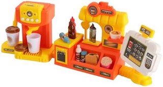 Juego Cafetería Hamburguesería Infantil