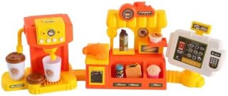 Juego Cafetería Hamburguesería Infantil