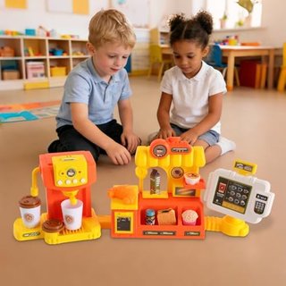 Juego Cafetería Hamburguesería Infantil