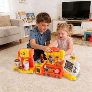 Juego Cafetería Hamburguesería Infantil