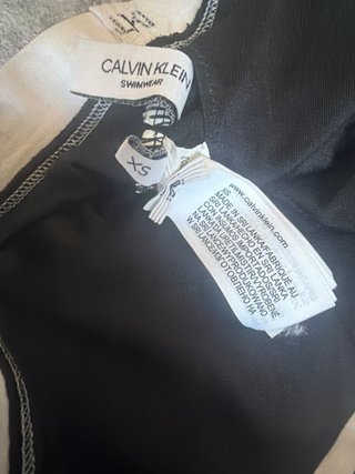 Costume intero Calvin Klein nero taglia XS