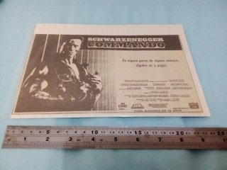 Recortes Periódico Película Commando