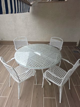 Conjunto Mesa y Sillas Terraza FIAM Italia.