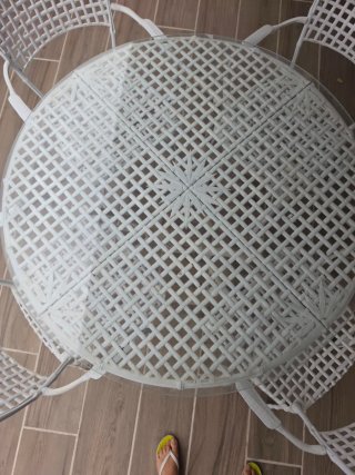 Conjunto Mesa y Sillas Terraza FIAM Italia.