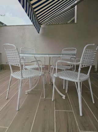 Conjunto Mesa y Sillas Terraza FIAM Italia.