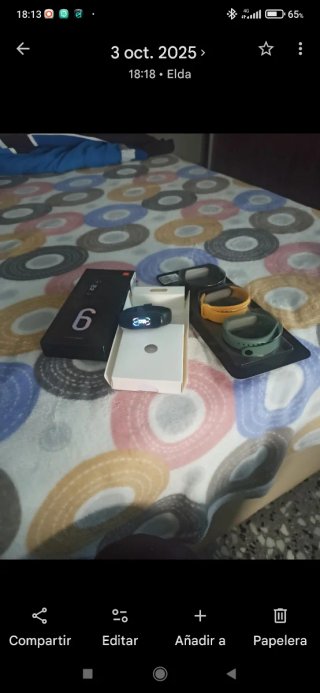 Xiaomi Smart Band 6 Negra 3 pulseras de regalo