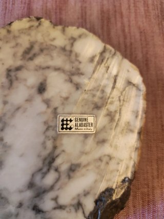 Posacenere vintage marmo anni 60/70